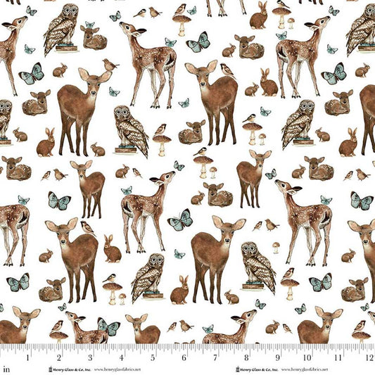 Whimsical Woods ~ Allover Animals ~ 2230-13 Multi