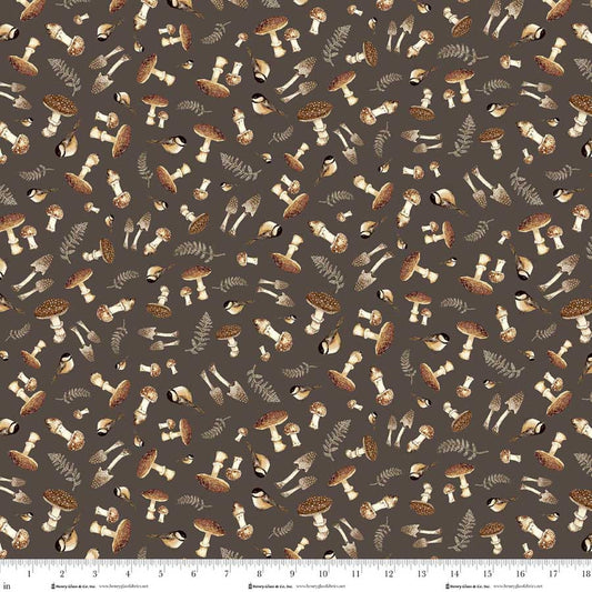 Whimsical Woods ~ Mushrooms ~ 2236-33 Brown