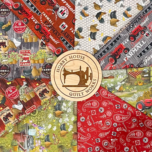 Farmall Plank ~ FQ Bundle 8pcs