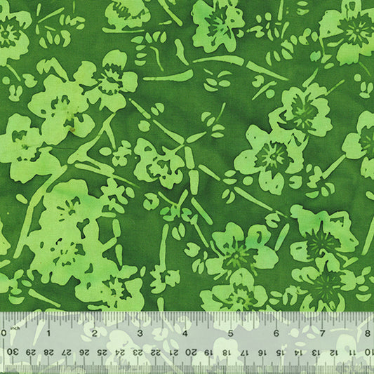 Juniper ~ Bamboo Floral ~ 2697Q-X Green