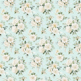 White Wedding ~ Floral ~ 28382 62 Seafoam