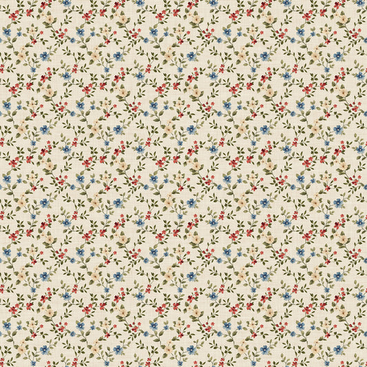 Farmhouse Sampler ~ Floral Trail ~ 28604-11 Cream Multi