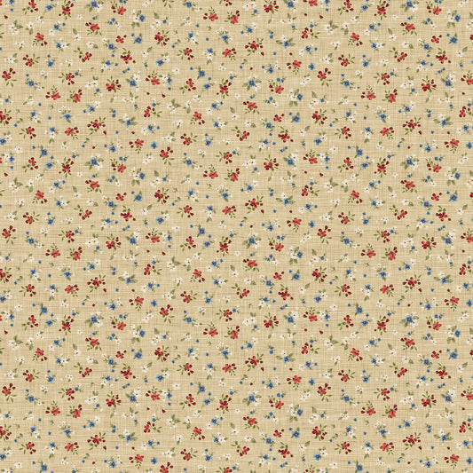 Farmhouse Sampler ~ Floral Toss ~ 28605-12 Beige Multi