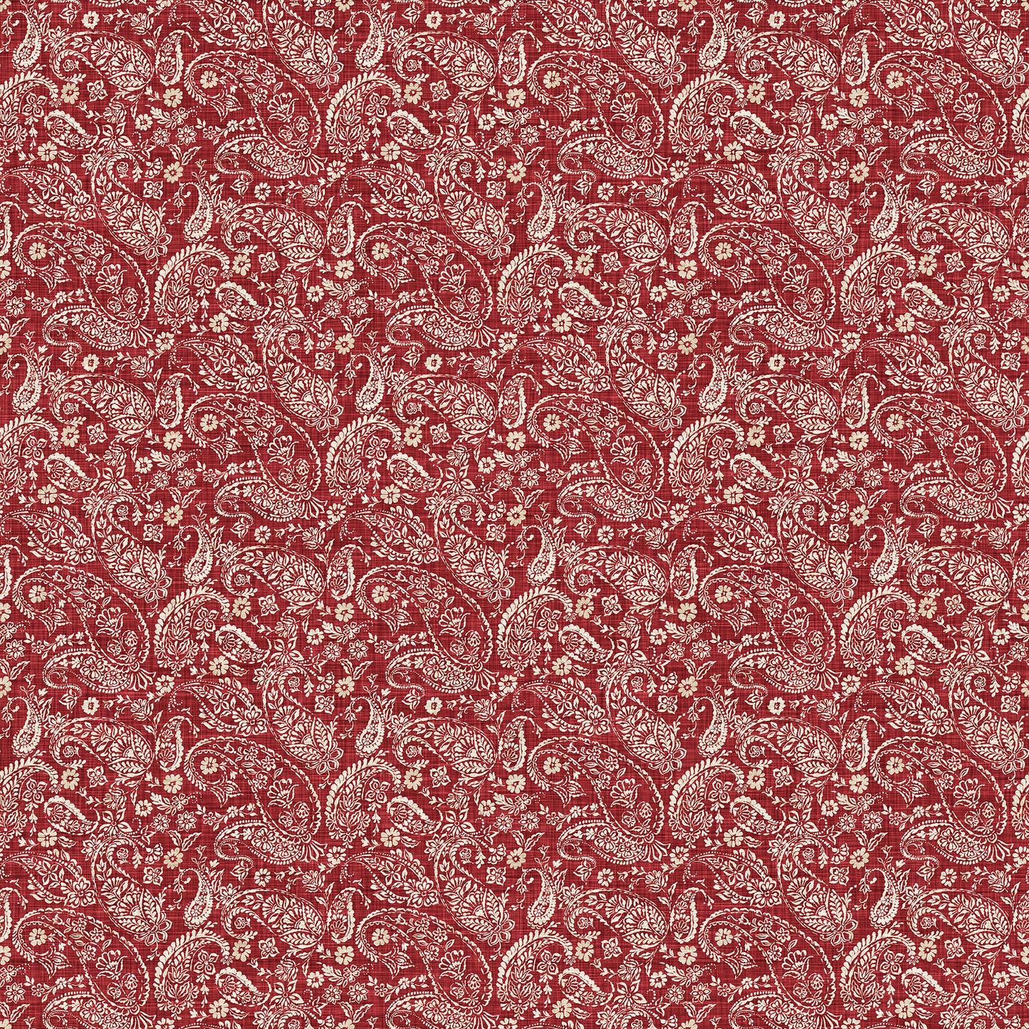 Farmhouse Sampler ~ Paisley ~ 28607-24 Red