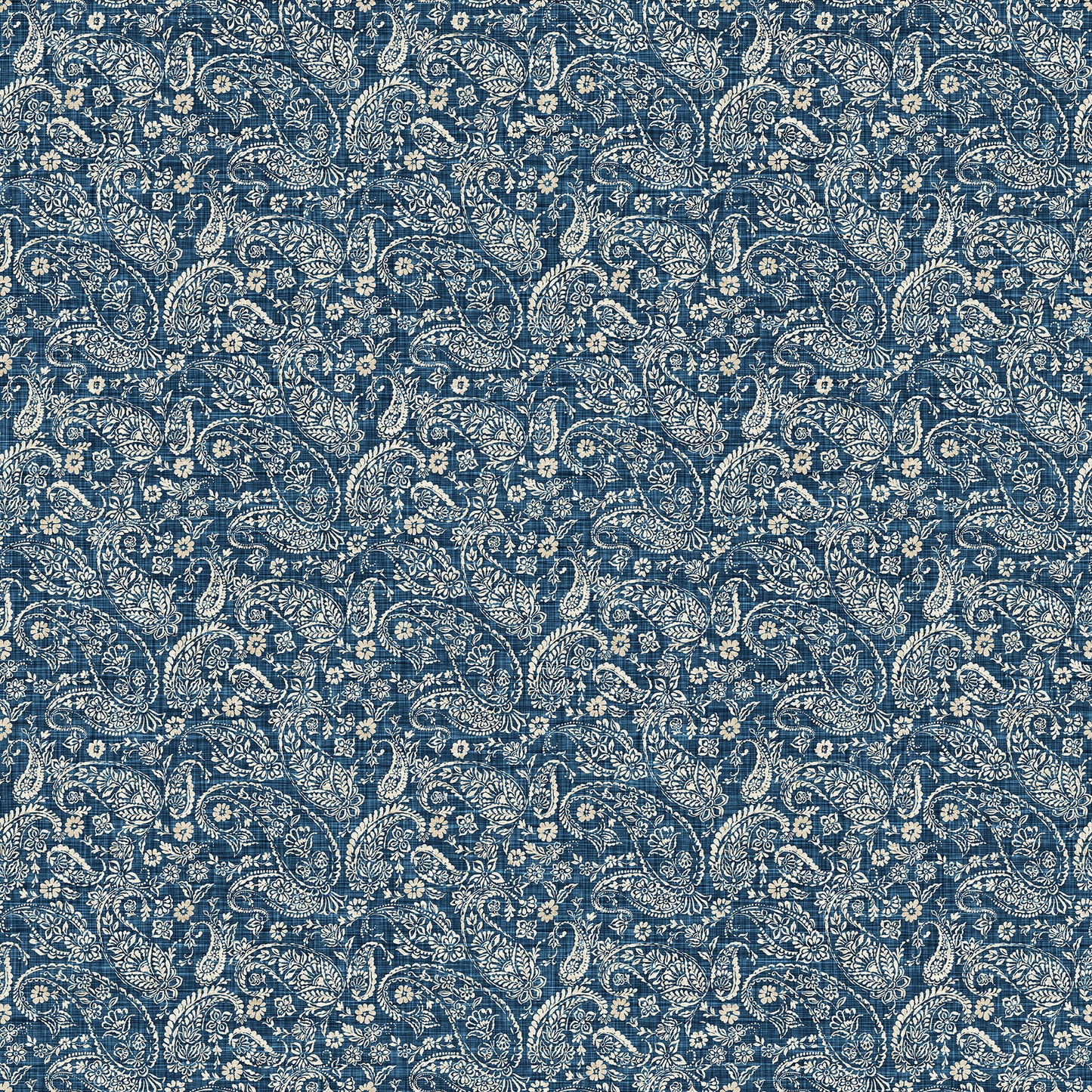 Farmhouse Sampler ~ Paisley ~ 28607-49 Navy