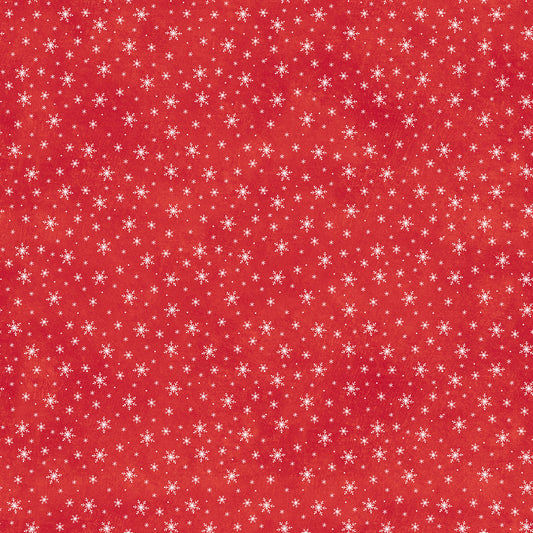 Holly Jolly ~ Snowflake ~ 28818-24 Red