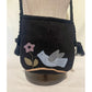 Paxe's Designs | Handmade Wool Purse ~ Blue Bird