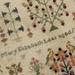The Wishing Thorn | Mary Elizabeth Leet 1865 Sampler
