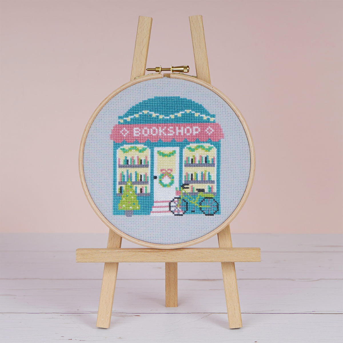 Cosy Corner Bookshop - Cross Stitch Kit