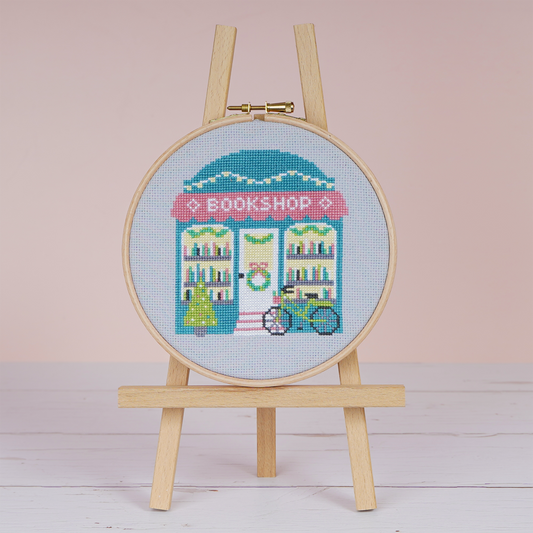 Cosy Corner Bookshop - Cross Stitch Kit