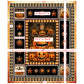 Jeepers Creepers ~ Pumpkin Panel ~ 31007 O Orange