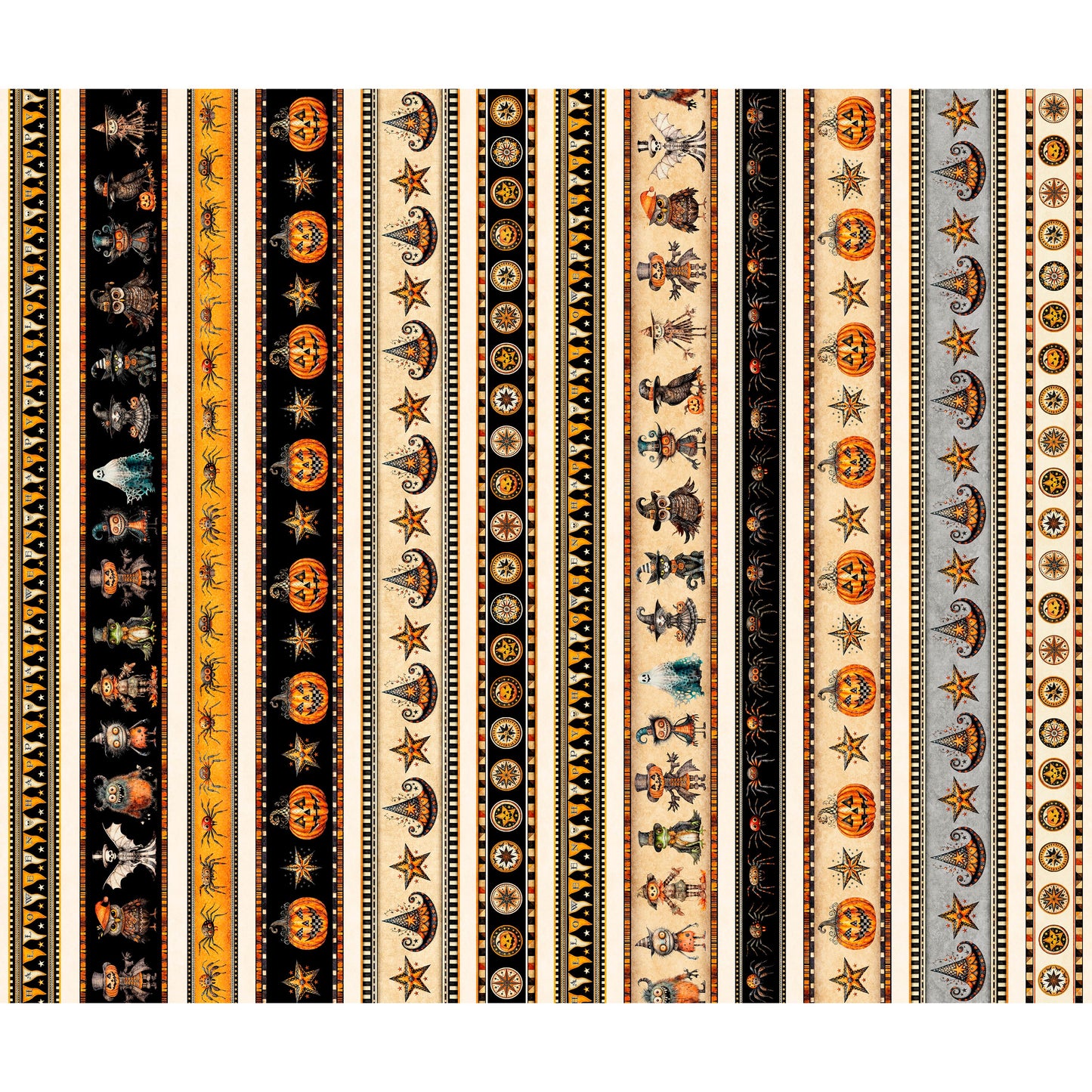 Jeepers Creepers ~ Halloween Border Stripe ~ 31013 X Multi