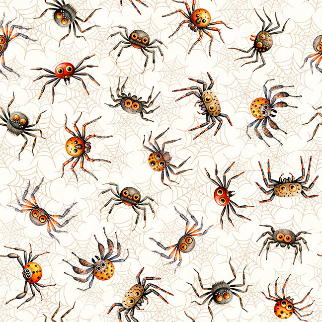 Jeepers Creepers ~ Spiders ~ 31015 E Cream