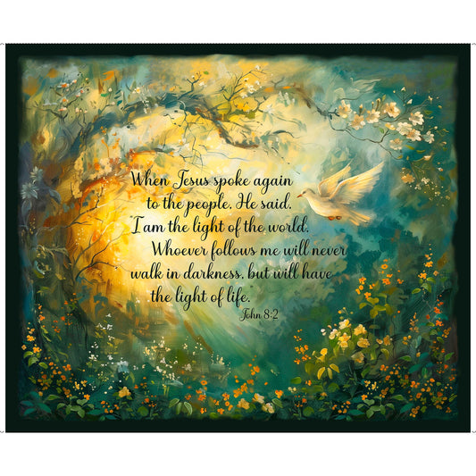 Light of the World ~ Dove Light Panel ~ 31245 -X