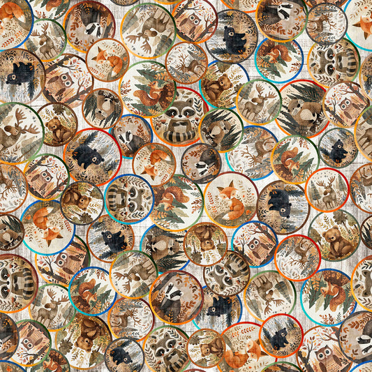 Bearsville ~ Animal Tondos ~ 31260 E Birch