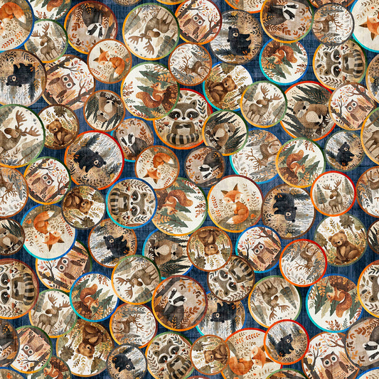 Bearsville ~ Animal Tondos ~ 31260 N Navy