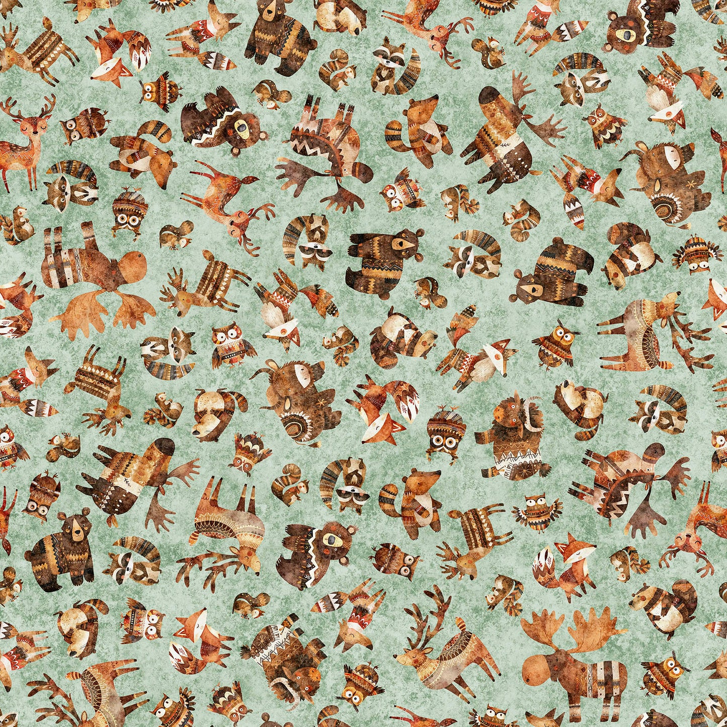 Bearsville ~ Woodland Toss ~ 31261 H Sage