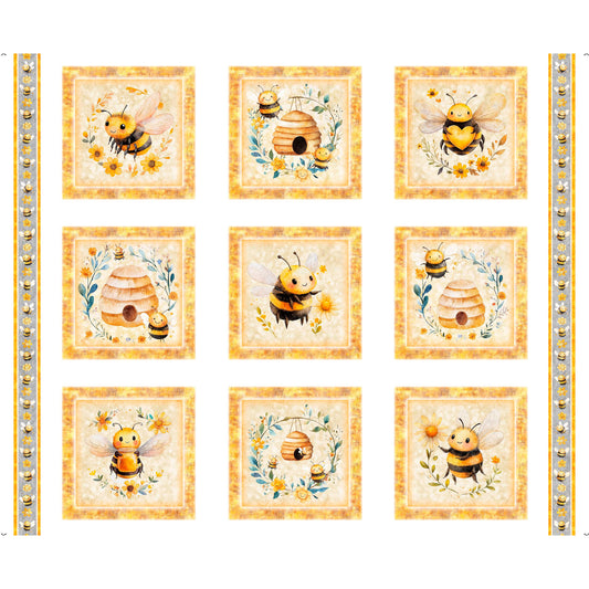 BUZZ, BUZZ, BUZZ ~ Bee Picture Patches ~ 31700-X MULTI