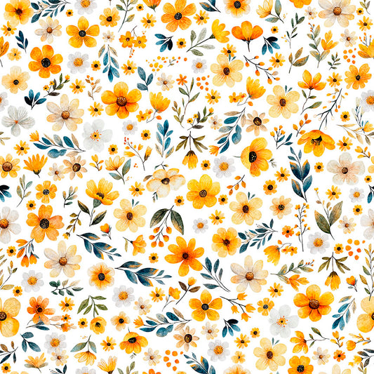 BUZZ, BUZZ, BUZZ ~ Floral ~ 31704-Z WHITE