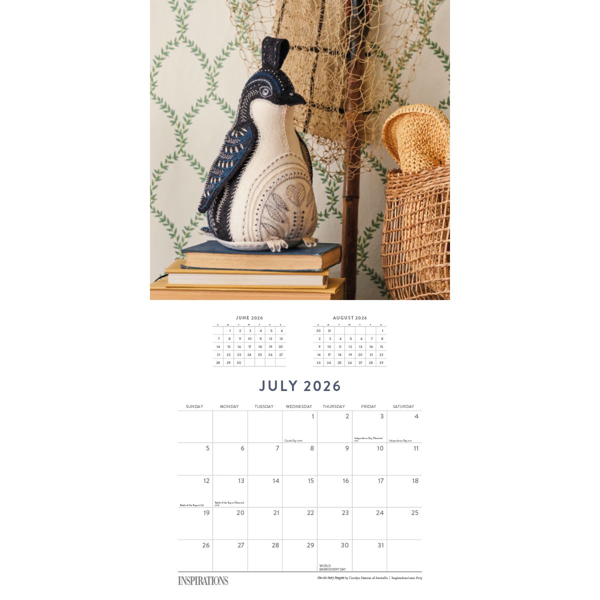 Inspirations | 2026 Calendar