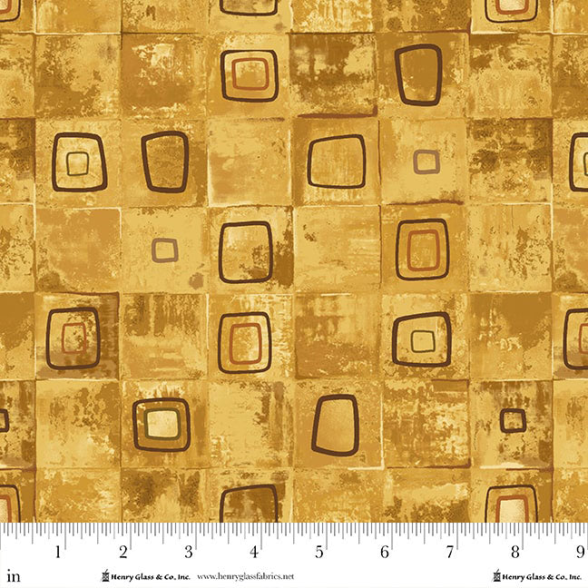 Crow-mazing ~ Square Patch ~ 3444-33 Gold