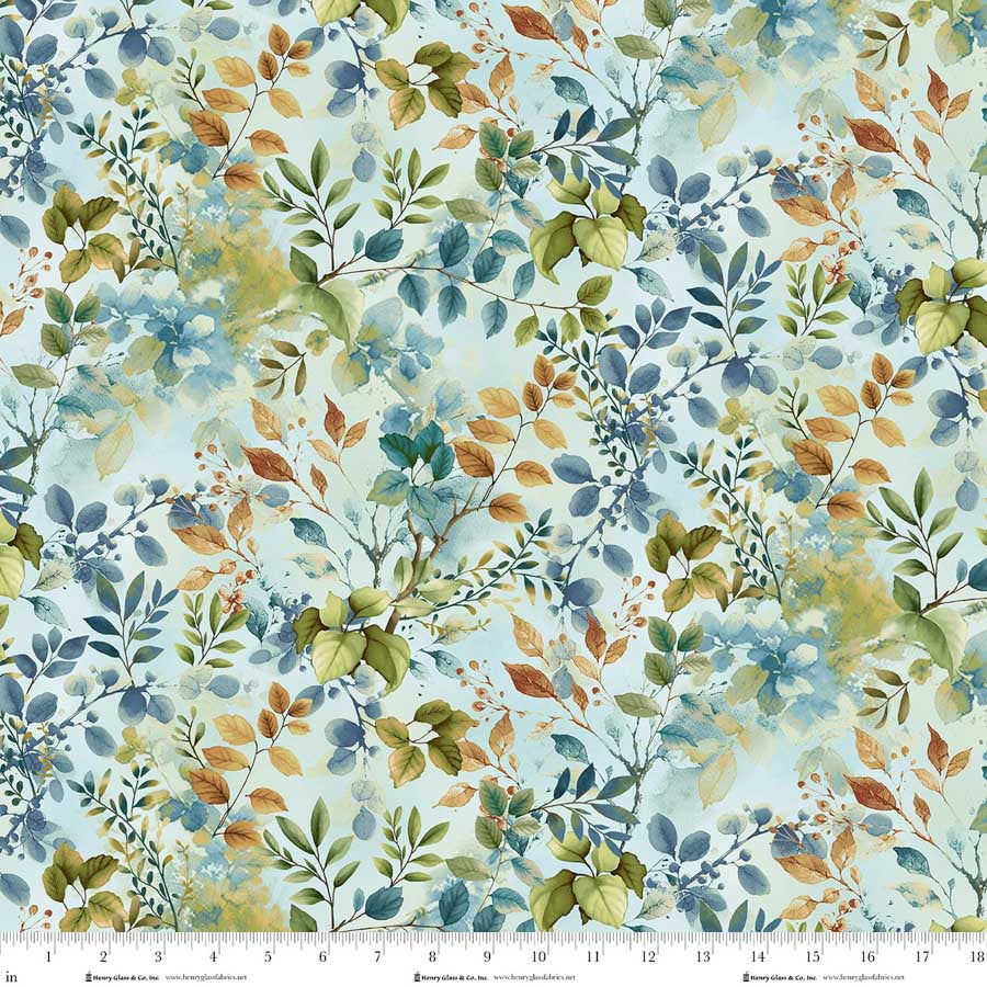 Awakenings ~ Foliage ~3527-17 Pale Blue