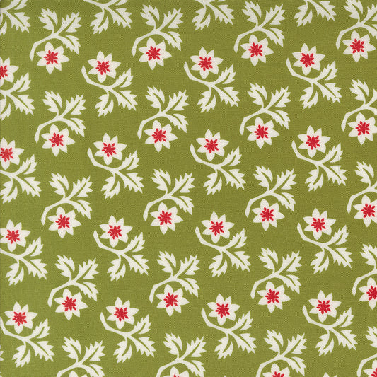 Buon Natale ~ Woodcut Christmas Flower 35402 16 Pine