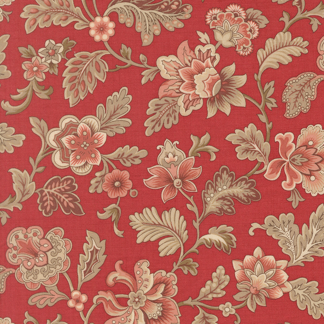 Le Jardin Rouge ~ Tournesal Florals 36152 11 Rouge