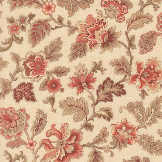 Le Jardin Rouge ~ Tournesal Florals 36152 16 Pearl