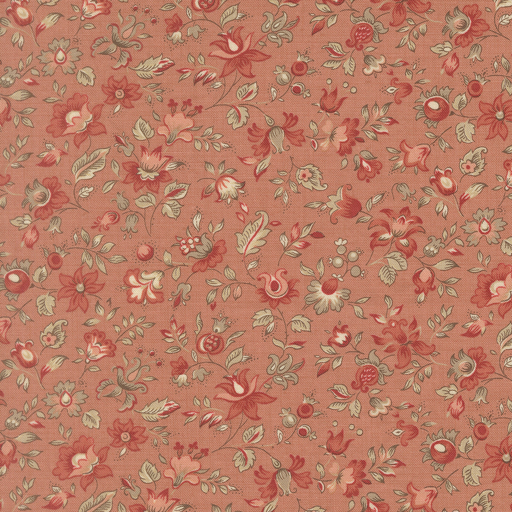 Le Jardin Rouge ~ Clemenceau Florals 36154 12 Clay