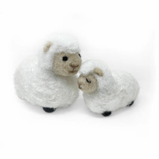 The Crafty Kit Company | Sheep Family Needle Felting Kit