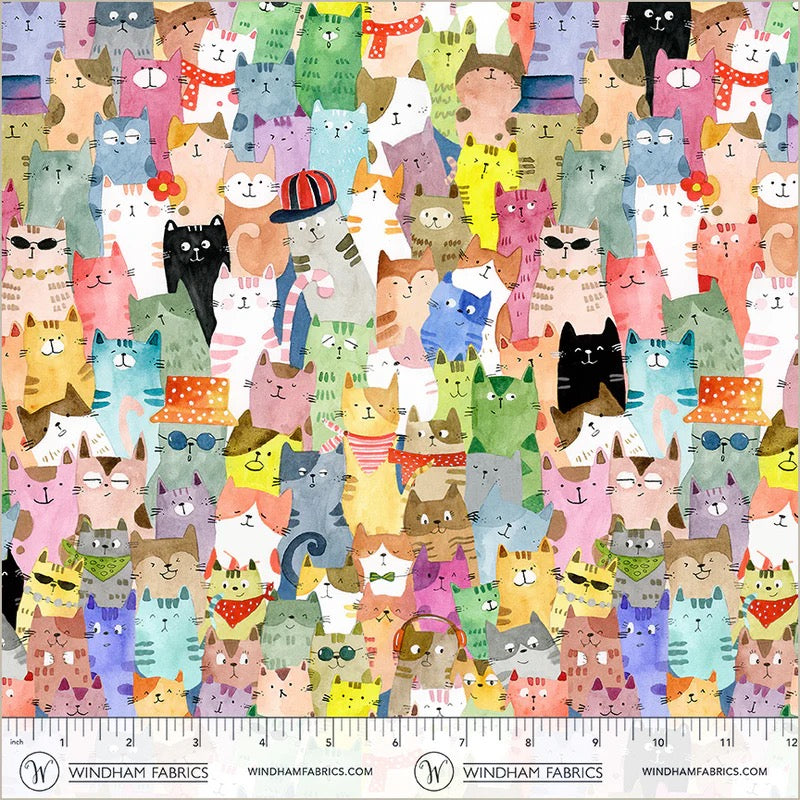 Cats Around Town ~ Full of Purrsonality ~ ﻿﻿54997-1 Multi