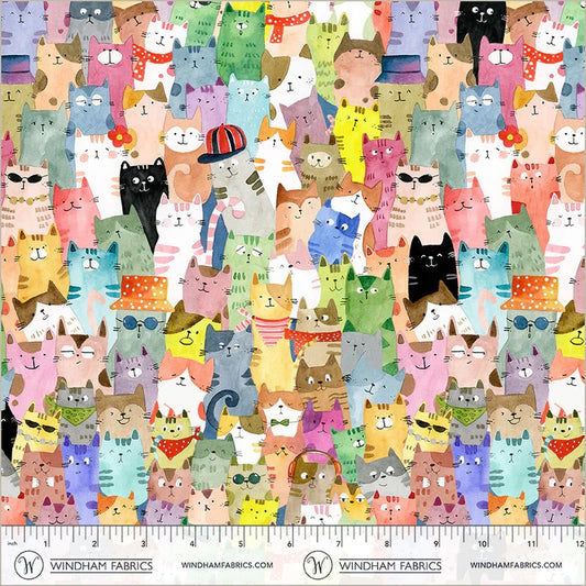 Cats Around Town ~ Full of Purrsonality ~ ﻿﻿54997-1 Multi