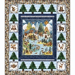 Bearsville ~ Bear Mountain Quilt Pattern and/or Kit