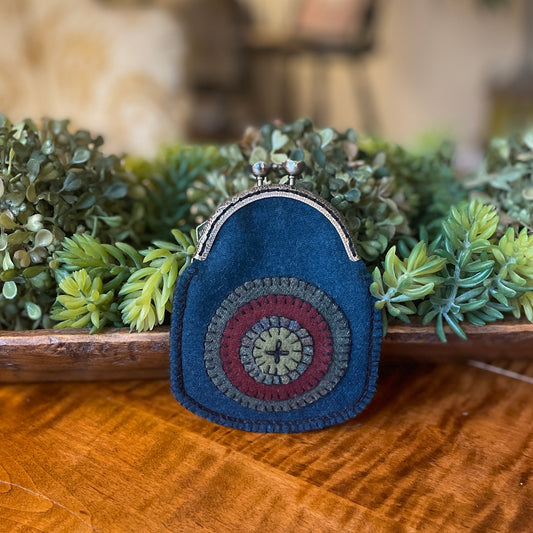 Paxe's Designs | Wool Pennies Hand-crafted Wool Change Purse
