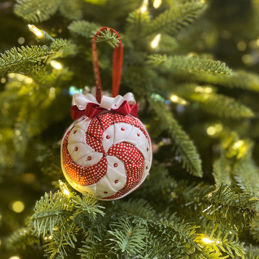 Christmas Ornament ~ Pinwheel