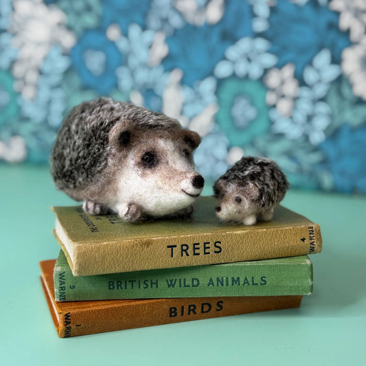 The Crafty Kit Company | Happy Hedgehogs Needle Felting Kit