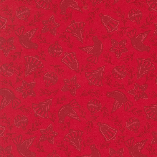 Merrily on High ~ Cookie Cutters ~ 43213 13 Christmas Red