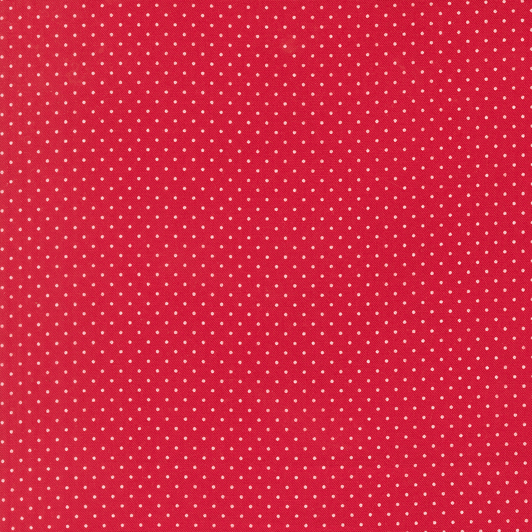 Merrily on High ~ Festive Dot ~ 43216 13 Christmas Red