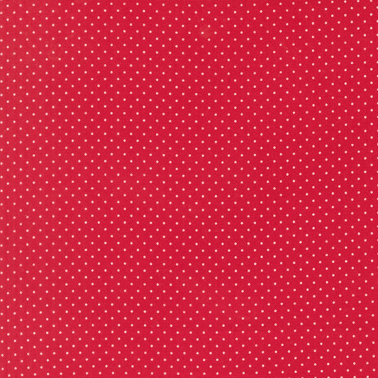 Merrily on High ~ Festive Dot ~ 43216 13 Christmas Red