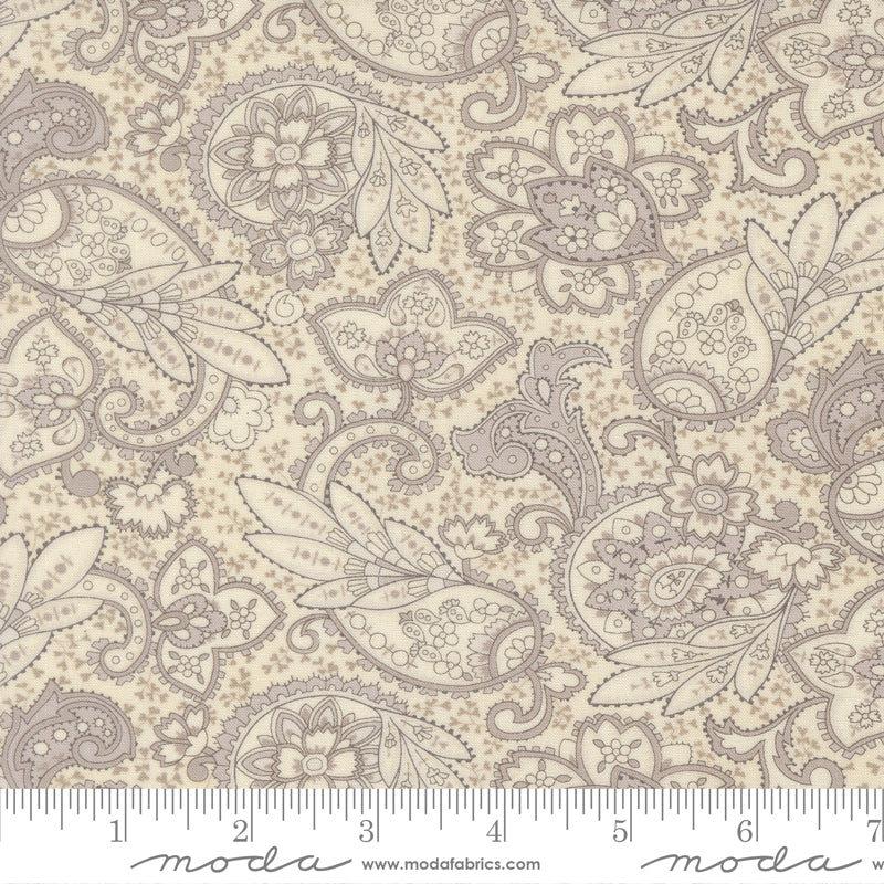 Ambiance ~ Paisley ~ 44411 22 Porcelain/Silver