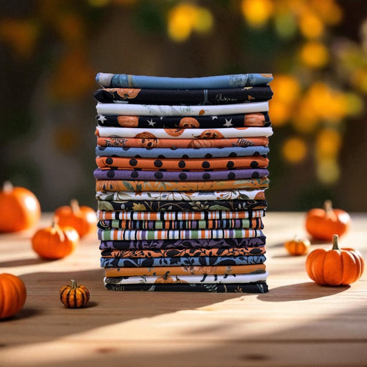 Trick or Treat ~ Fat Quarter Bundle 21pcs