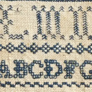 The Wishing Thorn | Ann McFarland Sampler Pattern 1827