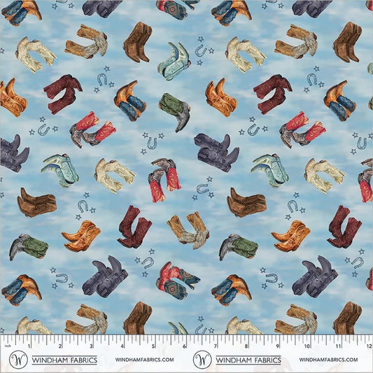 Lone Star Trail | Country Boots ~ 55431-4 Chambray
