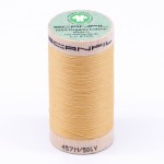 Scanfil Organic Cotton Thread 50wt Solid 500yd Cornsilk 4802