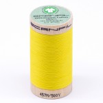 Scanfil Organic Cotton Thread 50wt Solid 500yd Illuminating 4803