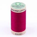 Scanfil Organic Cotton Thread 50wt Solid 500yd Love Poison 4811