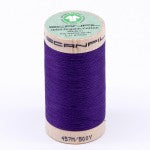 Scanfil Organic Cotton Thread 50wt Solid 500yd Royal Purple 4813