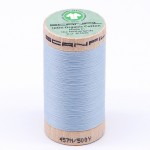 Scanfil Organic Cotton Thread 50wt Solid 500yd Winter Sky 4814