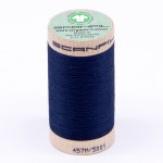 Scanfil Organic Cotton Thread 50wt Solid 500yd Poseidon 4815